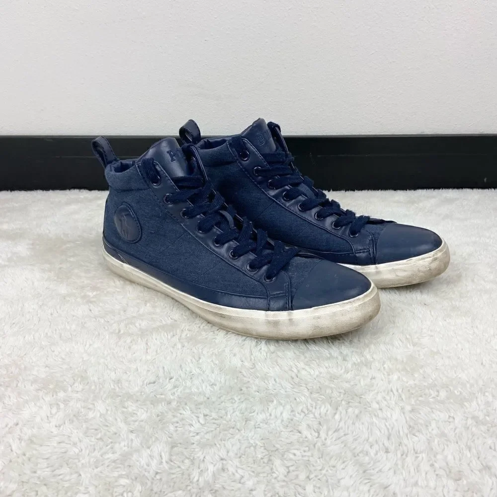 Polo Ralph Lauren Clarke High-Top Sneakers